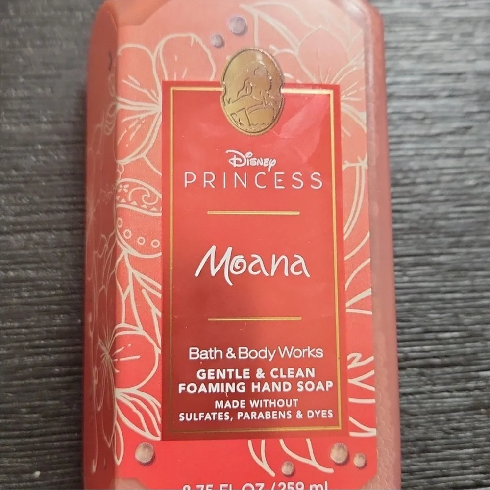 Disney Princess Moana Red Foaming Hand Soap No Longer In Stores or Online